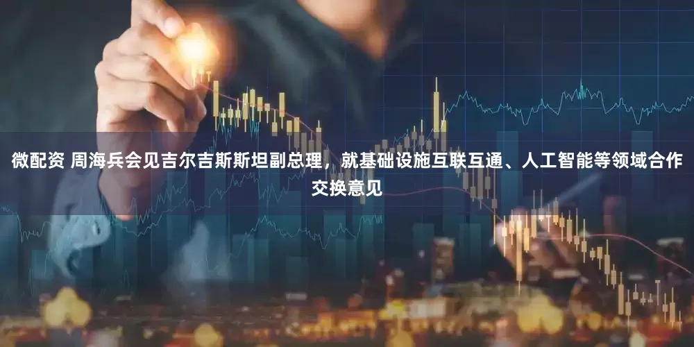 微配资 周海兵会见吉尔吉斯斯坦副总理，就基础设施互联互通、人工智能等领域合作交换意见